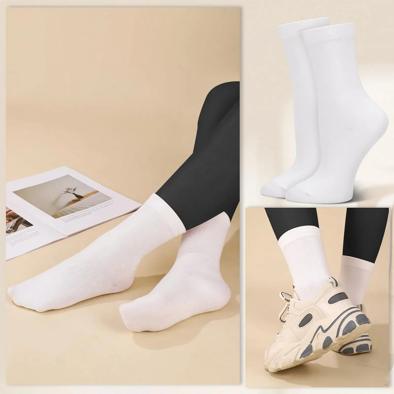 Шкарпетки Жіночі Бавовняні Дихаючі 35-39 (7 пар), фото №5 Шкарпетки Жіночі Бавовняні Дихаючі 35-39 (7 пар), фото №5