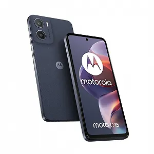 Смартфон Motorola Moto E15 6.67 дюйма Double SIM 64 GB Blue Denim - Фото 1