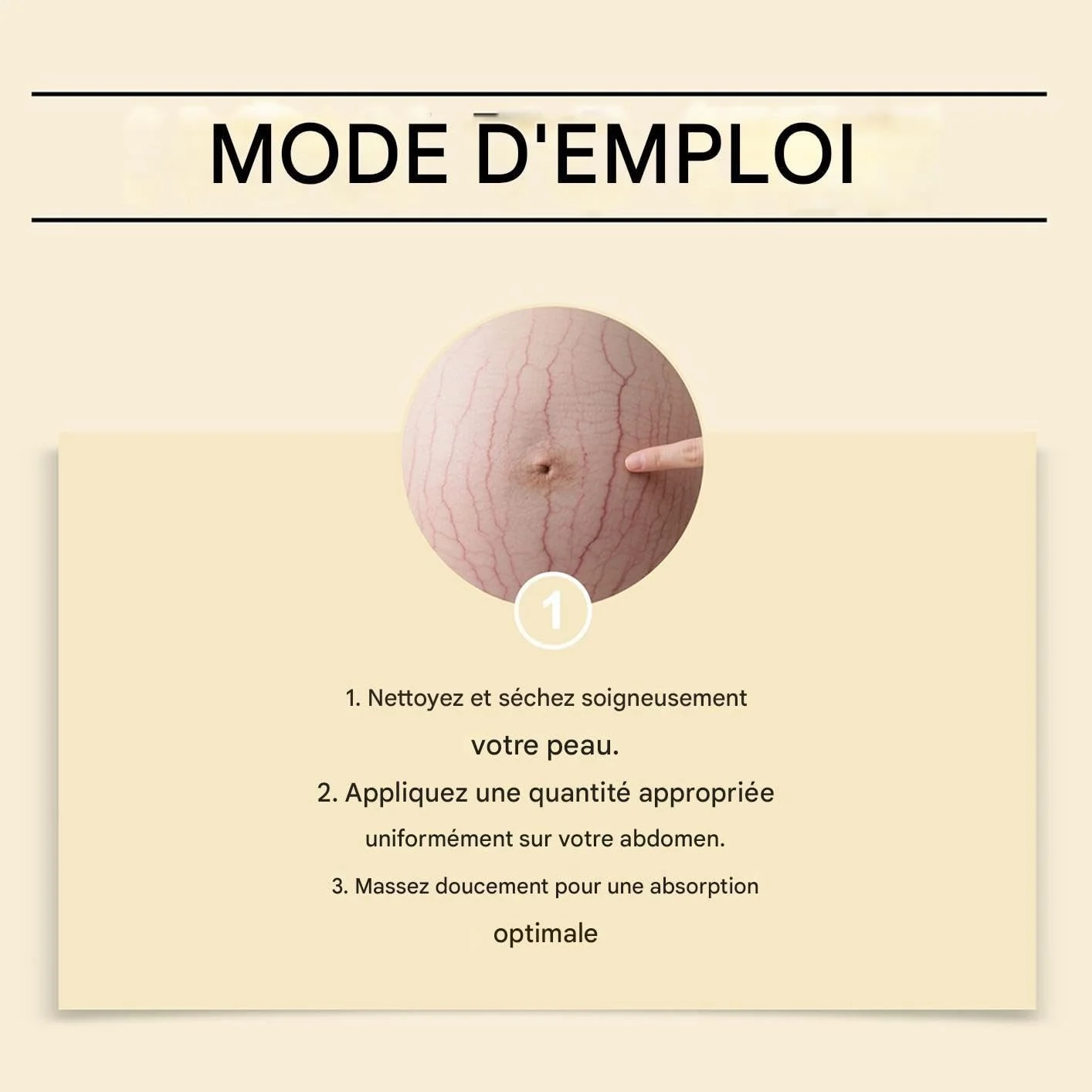 Крем от растяжек для беременных 50 г Крем для живота Обезжиривающий лосьон для беременных Предотвращает растяжки и улучшает эластичность, фото №7