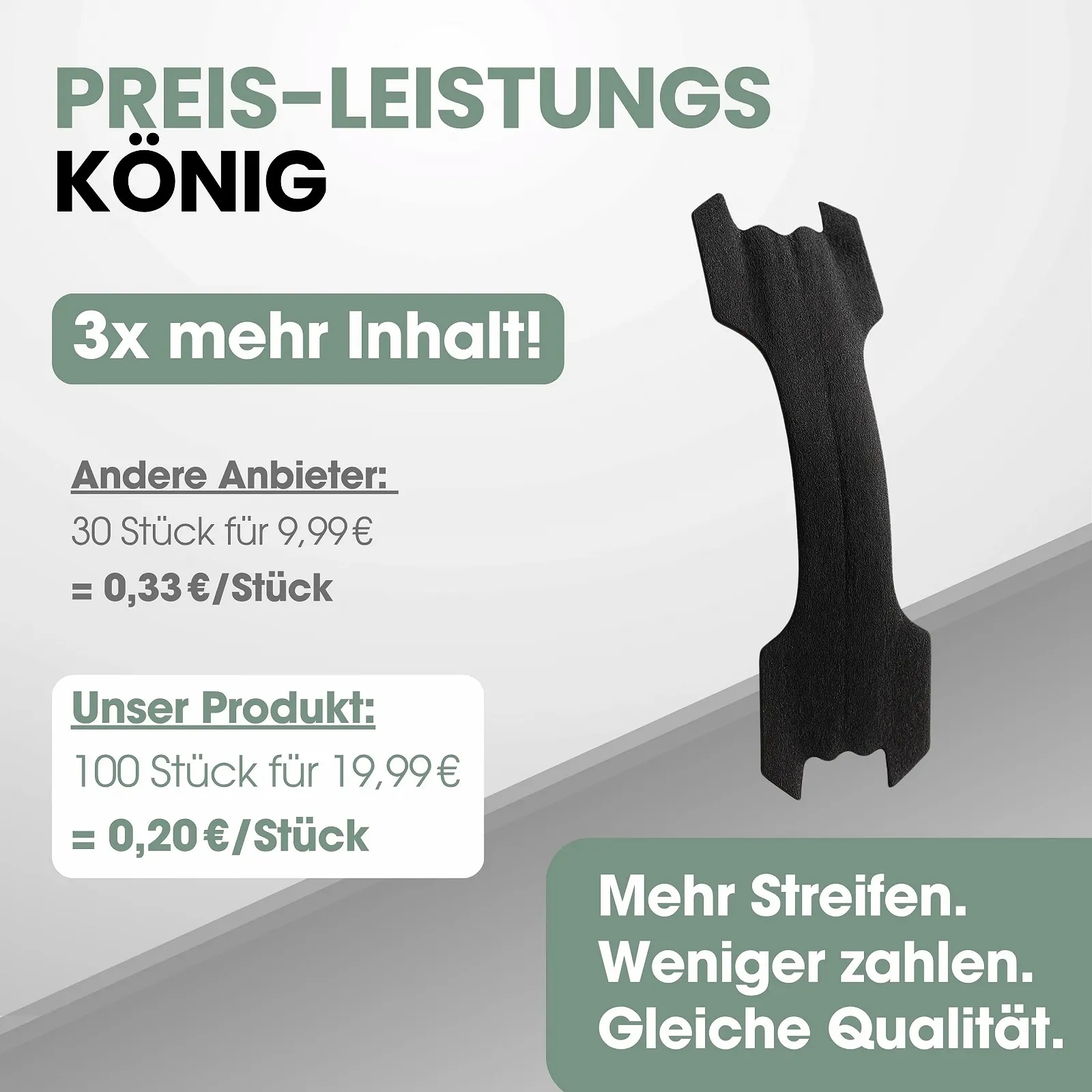 Носові пластирі HARMONY Чорний (100 шт. в упаковці) Преміум смужки від хропіння для кращого сну та кращої продуктивності, фото №2