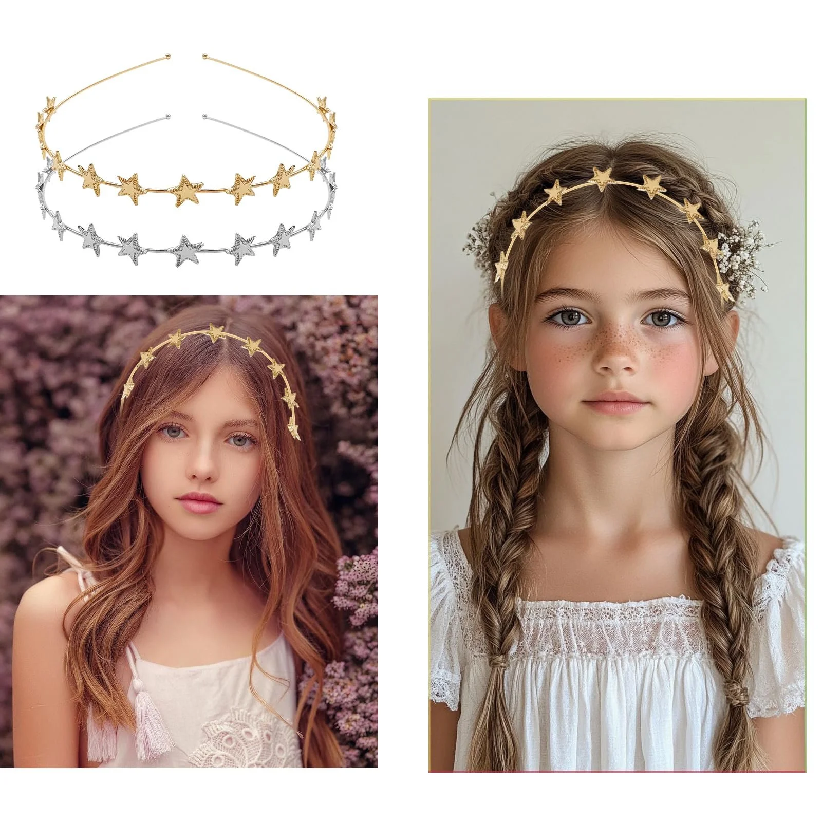 Набор из 2 женских обручей на голову., фото №5 Набор из 2 женских обручей на голову., фото №5