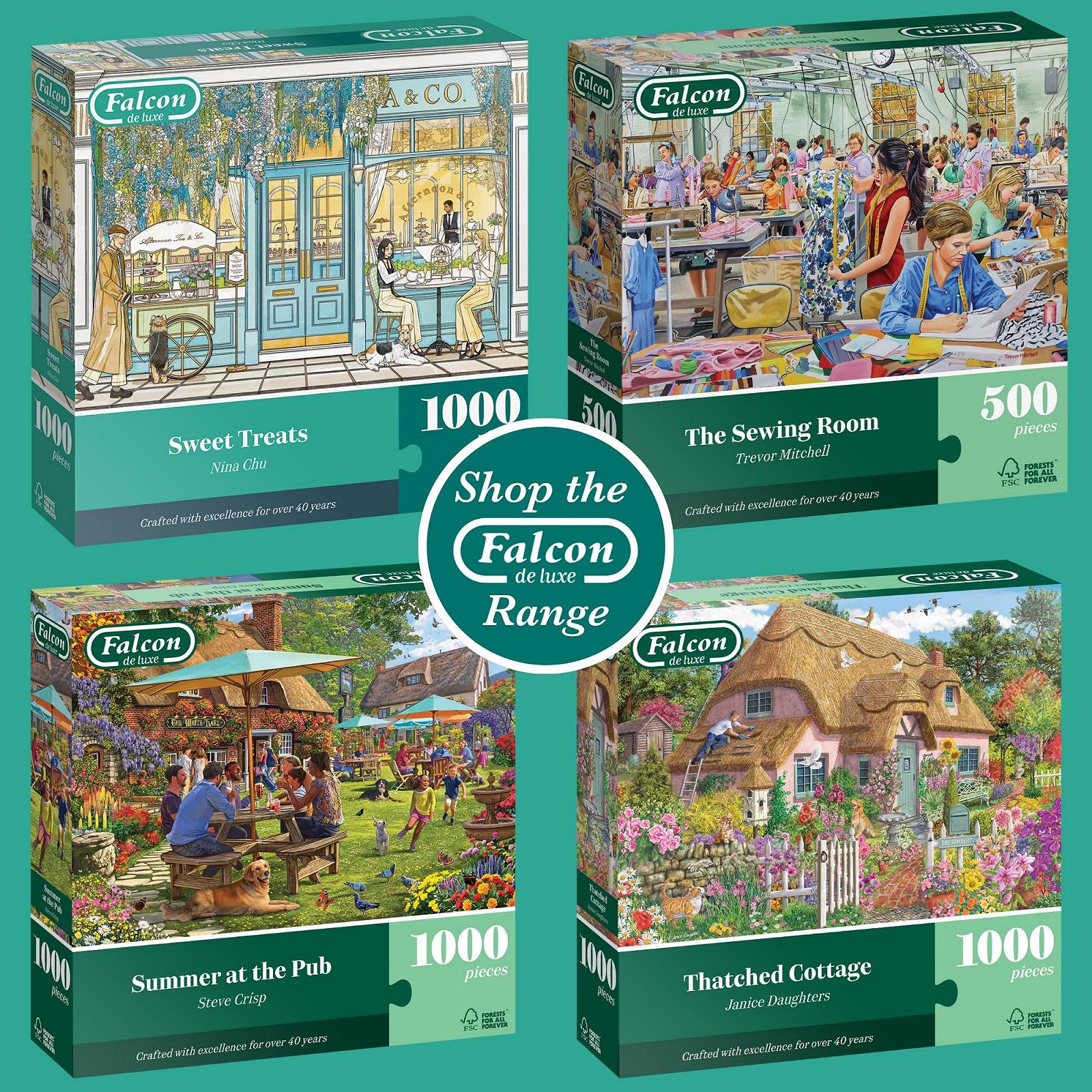 Пазл Falcon Sweet Treats 1000 элементов, фото №9 Пазл Falcon Sweet Treats 1000 элементов, фото №9