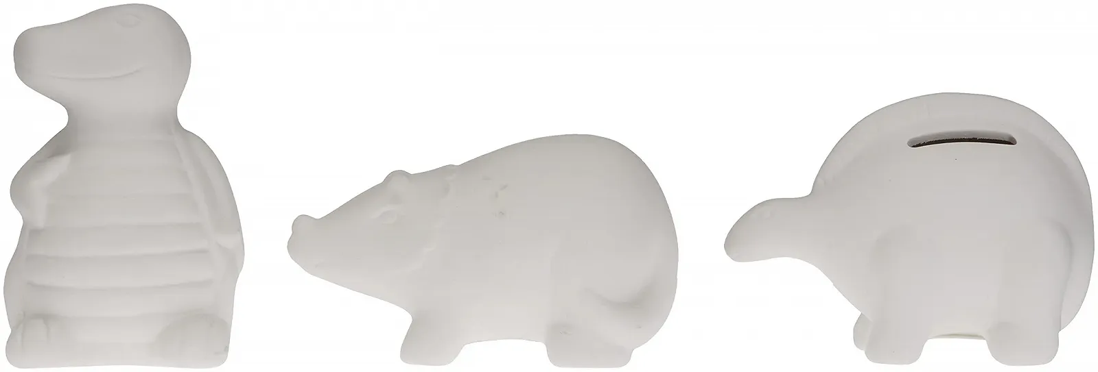 Набор копилок Baker Ross керамические Динозавры 8-12 см, фото №1