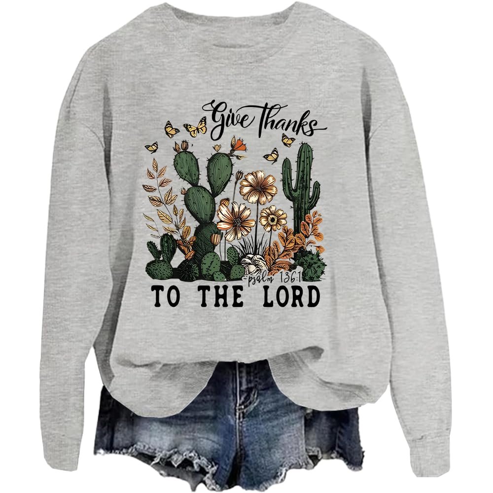 Унисекс Свитшот Give Thanks To The Lord, фото №1 Унисекс Свитшот Give Thanks To The Lord, фото №1