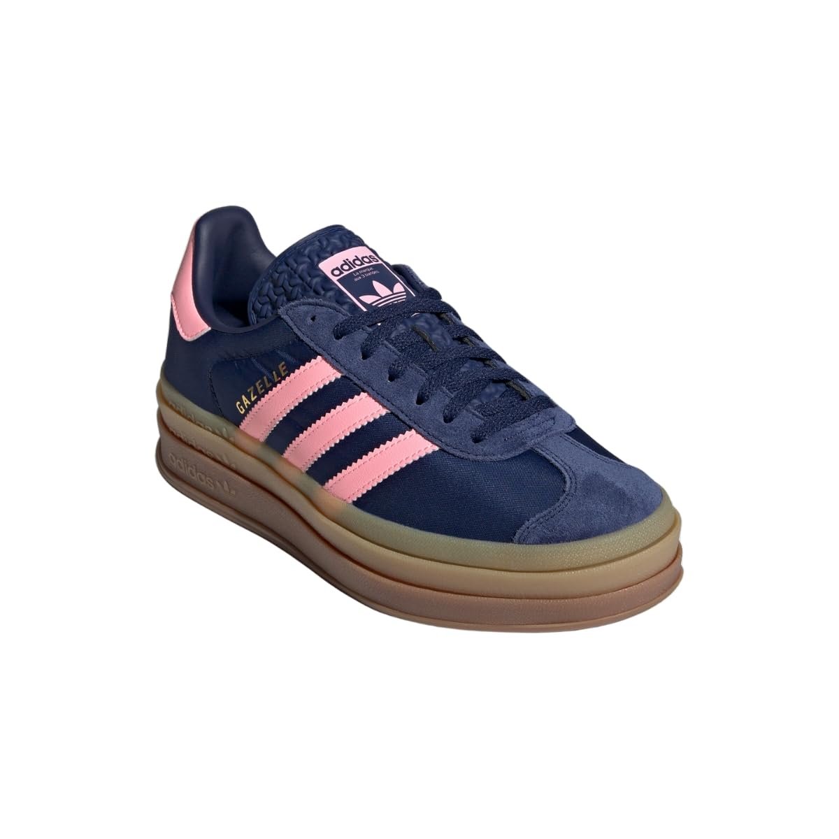 Кроссовки Adidas Gazelle Bold Женские Розовый Зеленый, фото №5