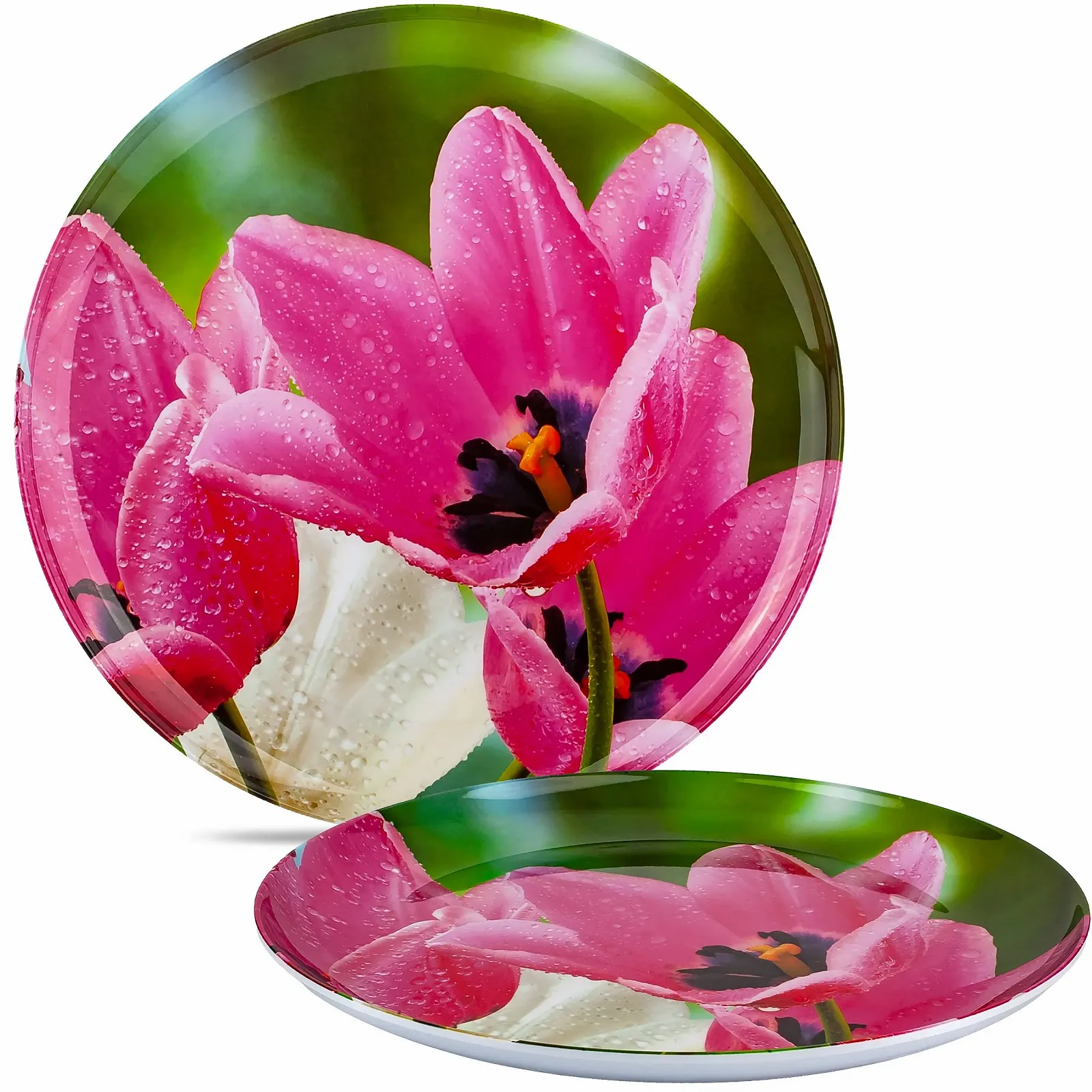 Набір посуду (4 предмети) Motif Selectable Melamine: тарілка/обідня тарілка + кружка + миска + миска Тюльпан / Лілія, фото №9 Набір посуду (4 предмети) Motif Selectable Melamine: тарілка/обідня тарілка + кружка + миска + миска Тюльпан / Лілія, фото №9