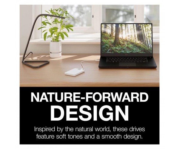 Зовнішній жорсткий диск 2.5" USB 2.0TB Seagate Ultra Touch Cloud White STMA2000400, фото №4