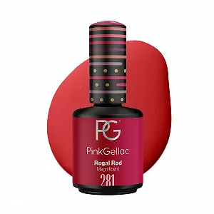 Купить Гель-лак Pink Gellac 281 Regal Red, 15 мл, красный - Фото 1 Гель-лак Pink Gellac 281 Regal Red, 15 мл, красный - Фото 1