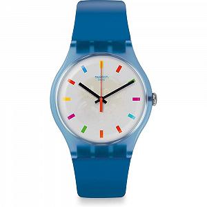 Часы Swatch Мужские Аналоговые Кварцевые SUON125 с силиконовым ремешком - Фото 1