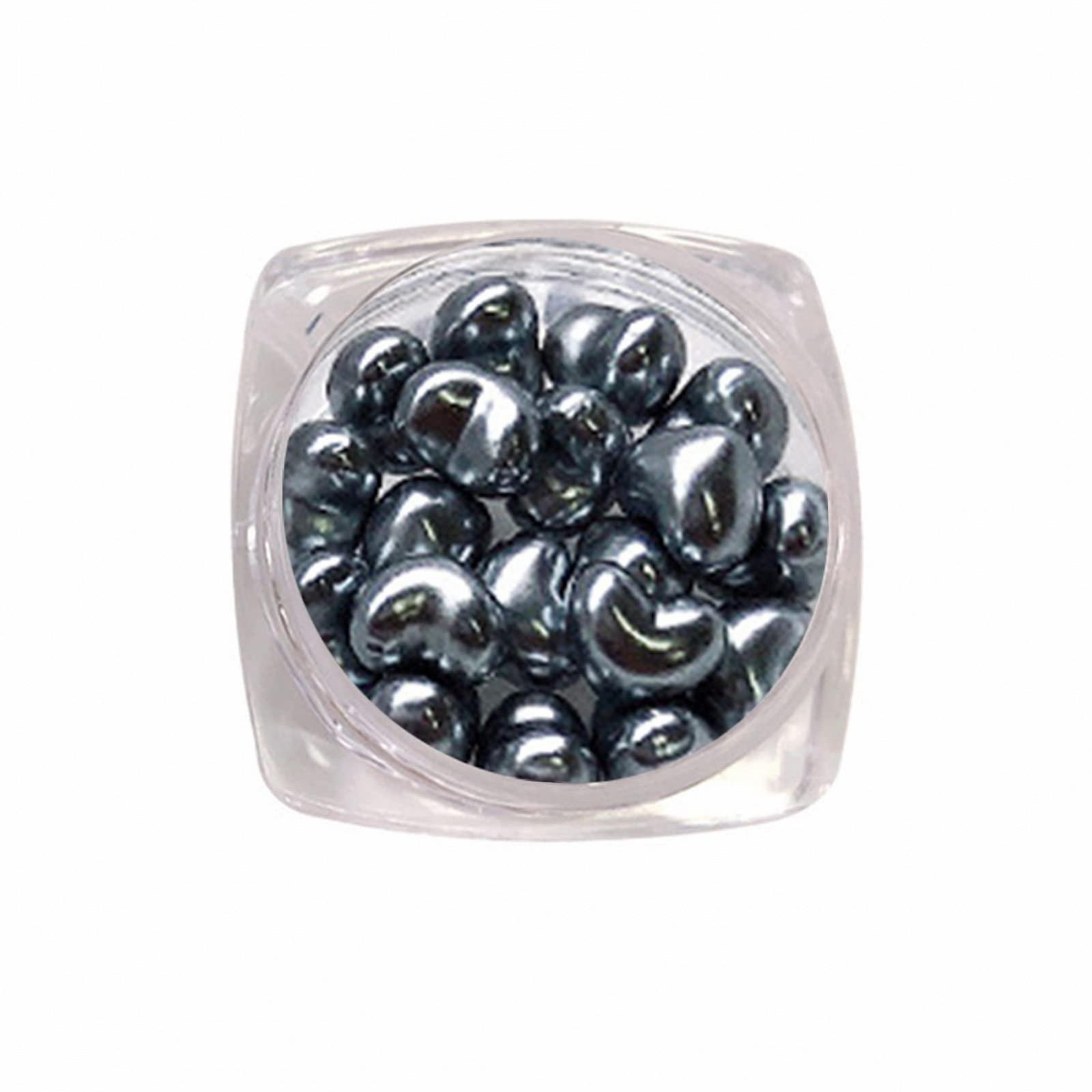 Украшения для ногтей Сердце Серый, фото №1