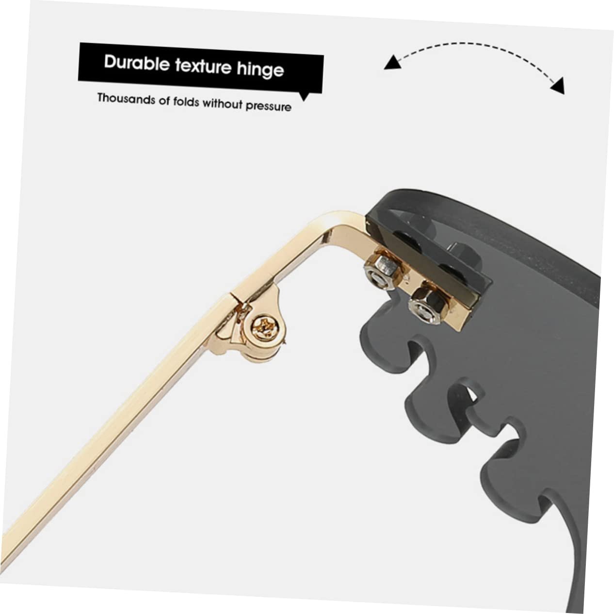 Реквізит для модної вечірки PACKOVE, стильні лінзи  Сірий, фото №5