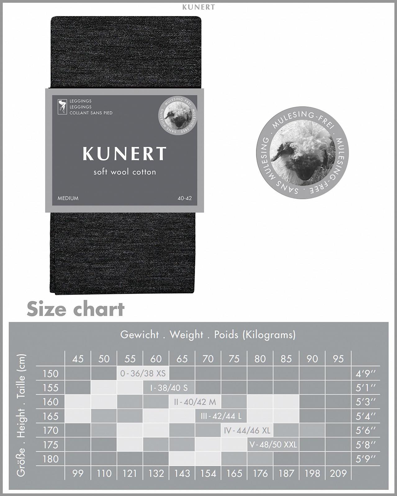 Леггинсы KUNERT Soft Wool Cotton без резинок, фото №4