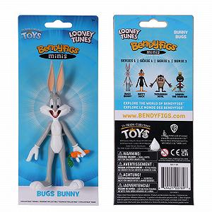 Міні-фігурка Bugs Bunny The Noble Collection Bendyfig synthetic.ua - Фото 1