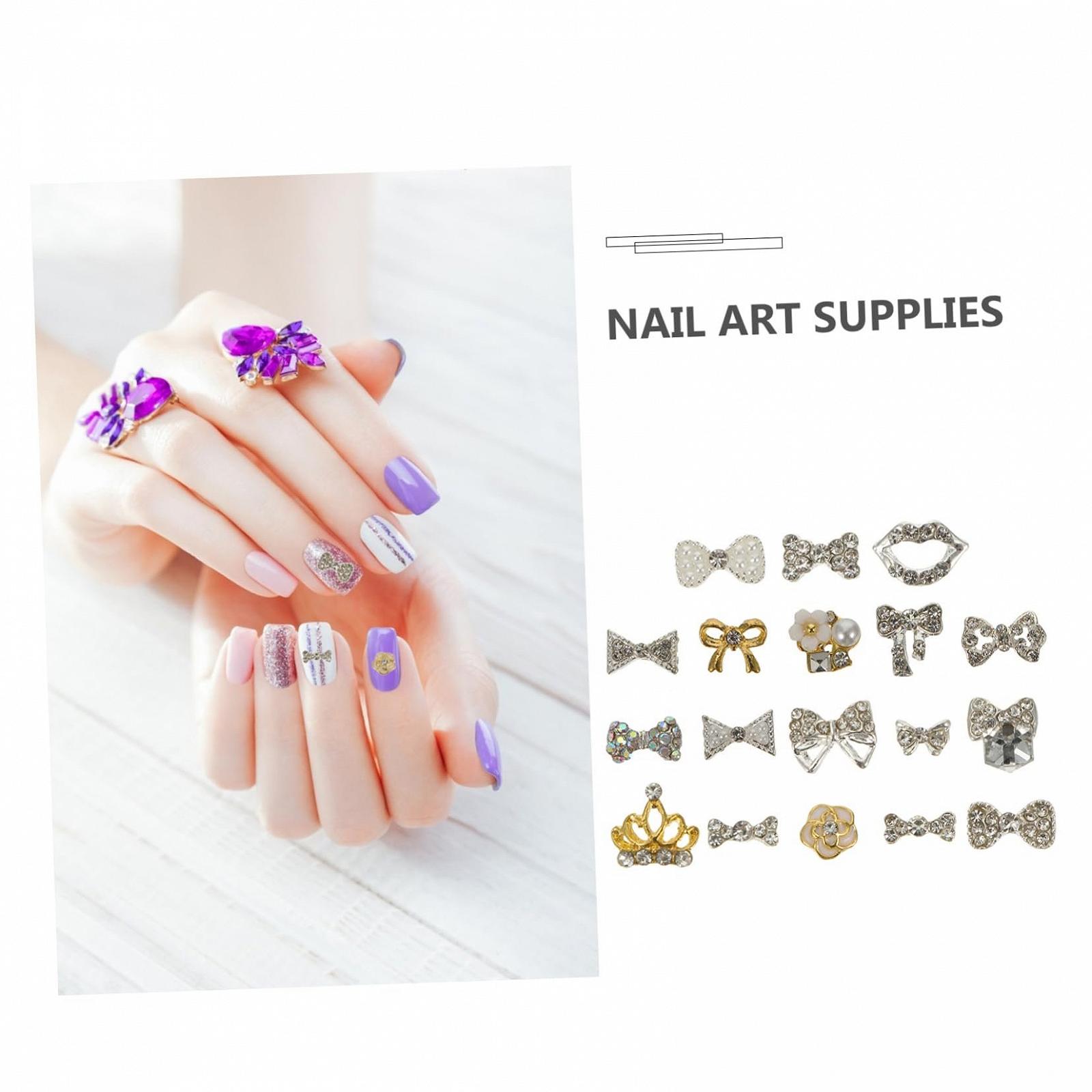 Наклейки для нігтів Метелики PLAFOPE 18 шт., фото №4