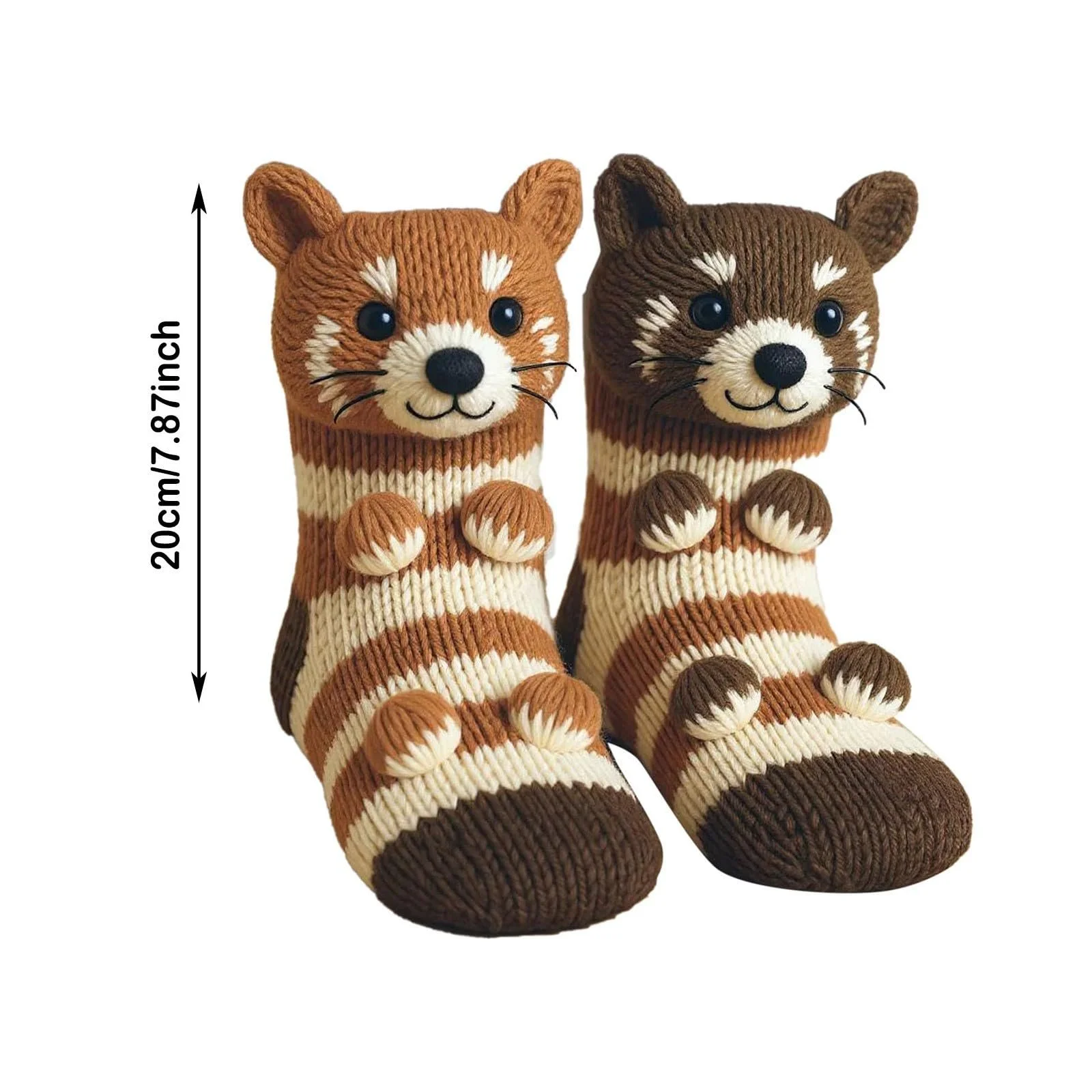 Носки 3D вязаные Generisch с животными, фото №4 Носки 3D вязаные Generisch с животными, фото №4