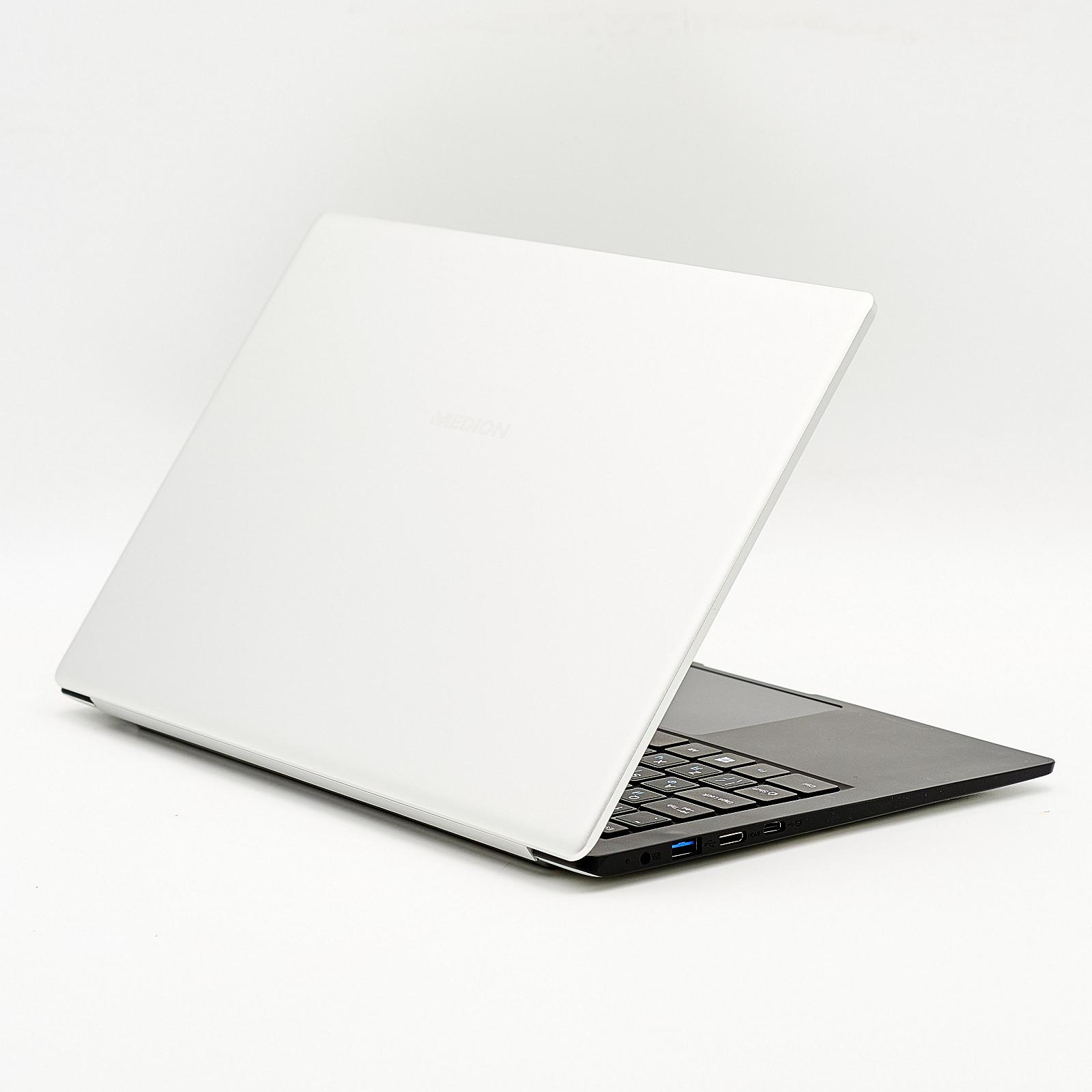 Ноутбук Medion Akoya E4251 14" RAM 4 ГБ SSD 128 ГБ + eMMC 64 ГБ FullHD IPS Ультрабук Металл Б/У Win10, фото №2