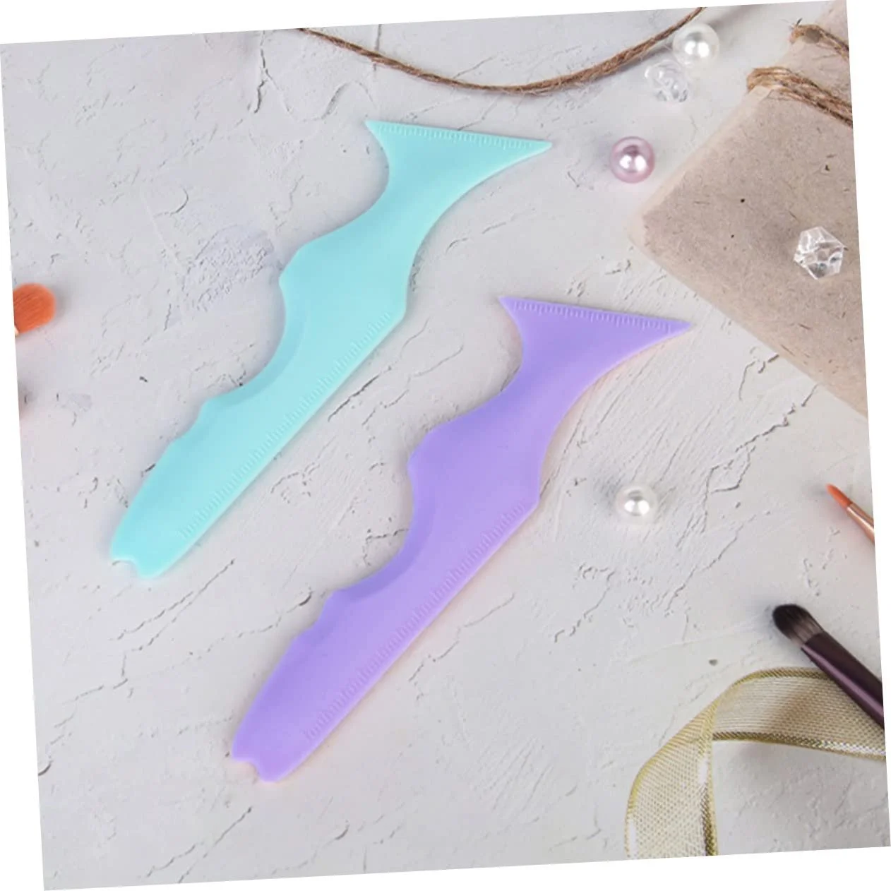 Трафарет FOMIYES для підводки очей силіконова, фото №4