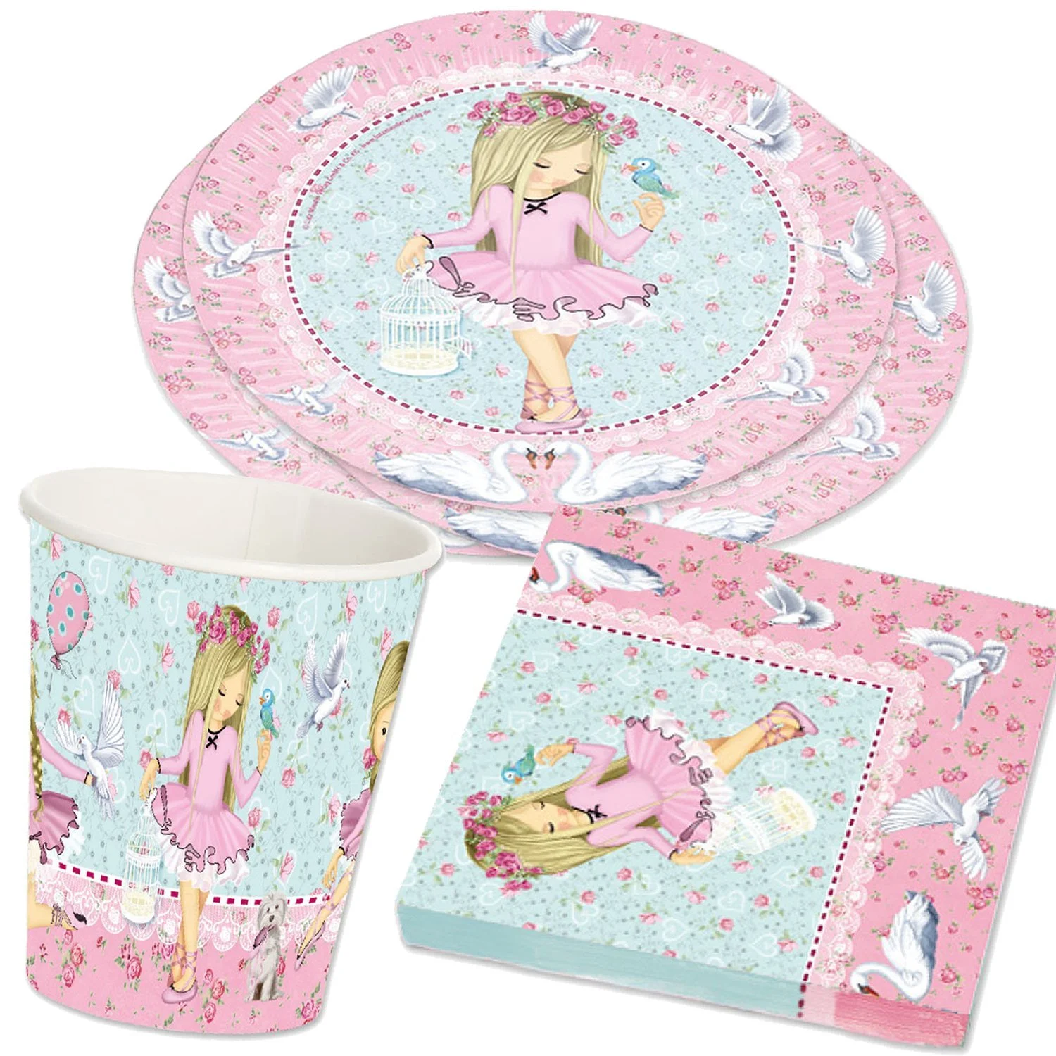 Набір посуду для вечірки Lutz Mauder Балет, 37 предметів, фото №1