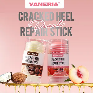 Крем-стик для ног VANERIA с маслом ши и кокоса, от трещин, 40 г (аромат ши) synthetic.ua - Фото 1