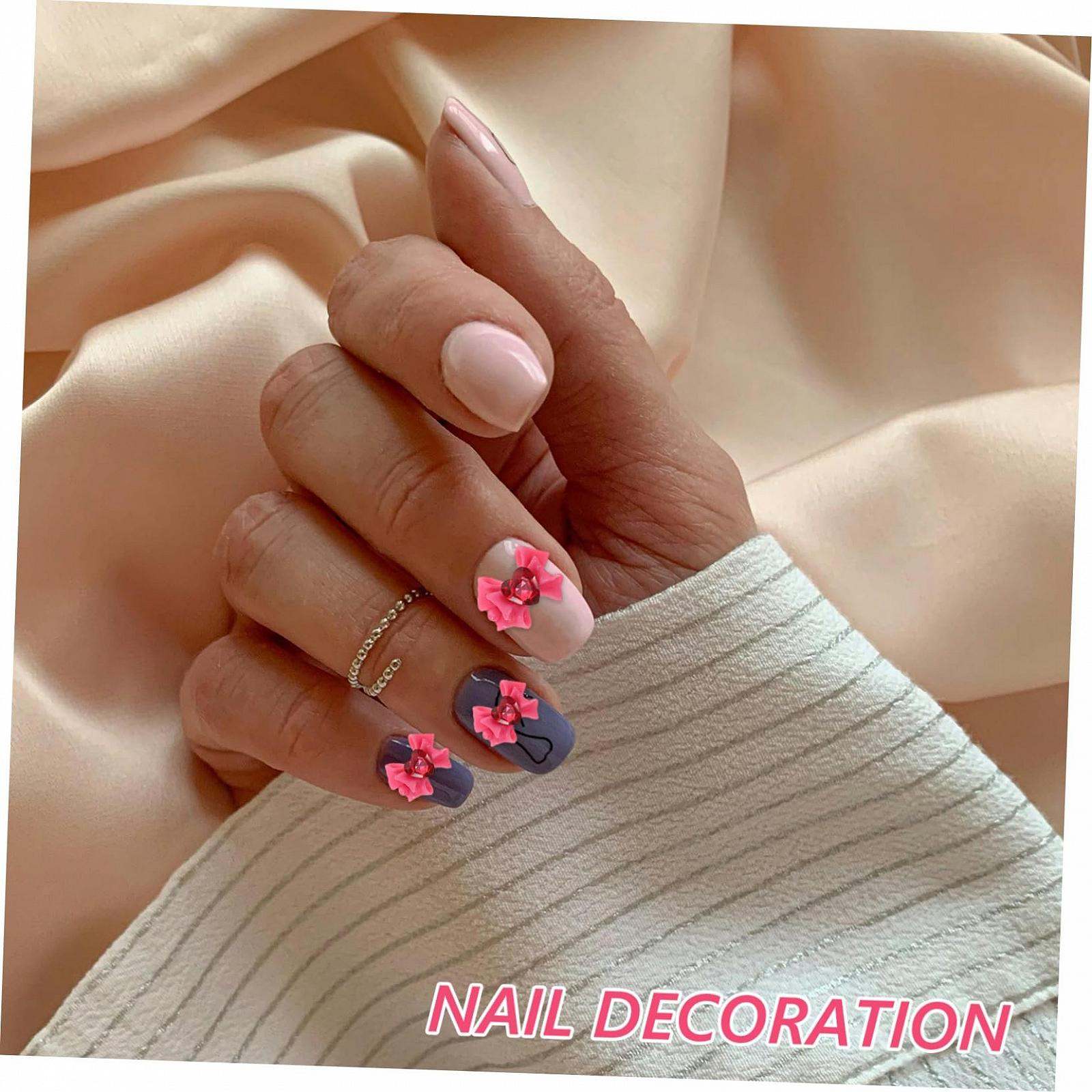 Підвіска для нігтів Бант FOMIYES, 120 шт, 3D, метелик, смола, милий кулон, прикраса для нігтів з 3D бантом, дикий скляний кришталевий діамант, фото №8 Підвіска для нігтів Бант FOMIYES, 120 шт, 3D, метелик, смола, милий кулон, прикраса для нігтів з 3D бантом, дикий скляний кришталевий діамант, фото №8