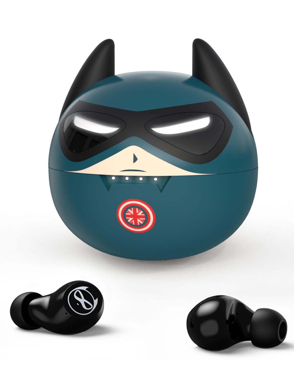Навушники Togetface In-Ear Bluetooth 5.0 для дітей з мікрофоном та зарядним футляром Водонепроникний Сенсорне управління, фото №1
