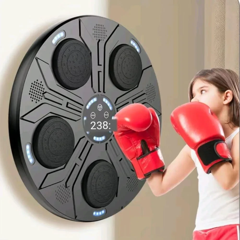 Настенный тренажер для бокса Музыкальная боксерская груша с перчатками INTELLIGENT BOXING MACHINE, фото №8 Настенный тренажер для бокса Музыкальная боксерская груша с перчатками INTELLIGENT BOXING MACHINE, фото №8