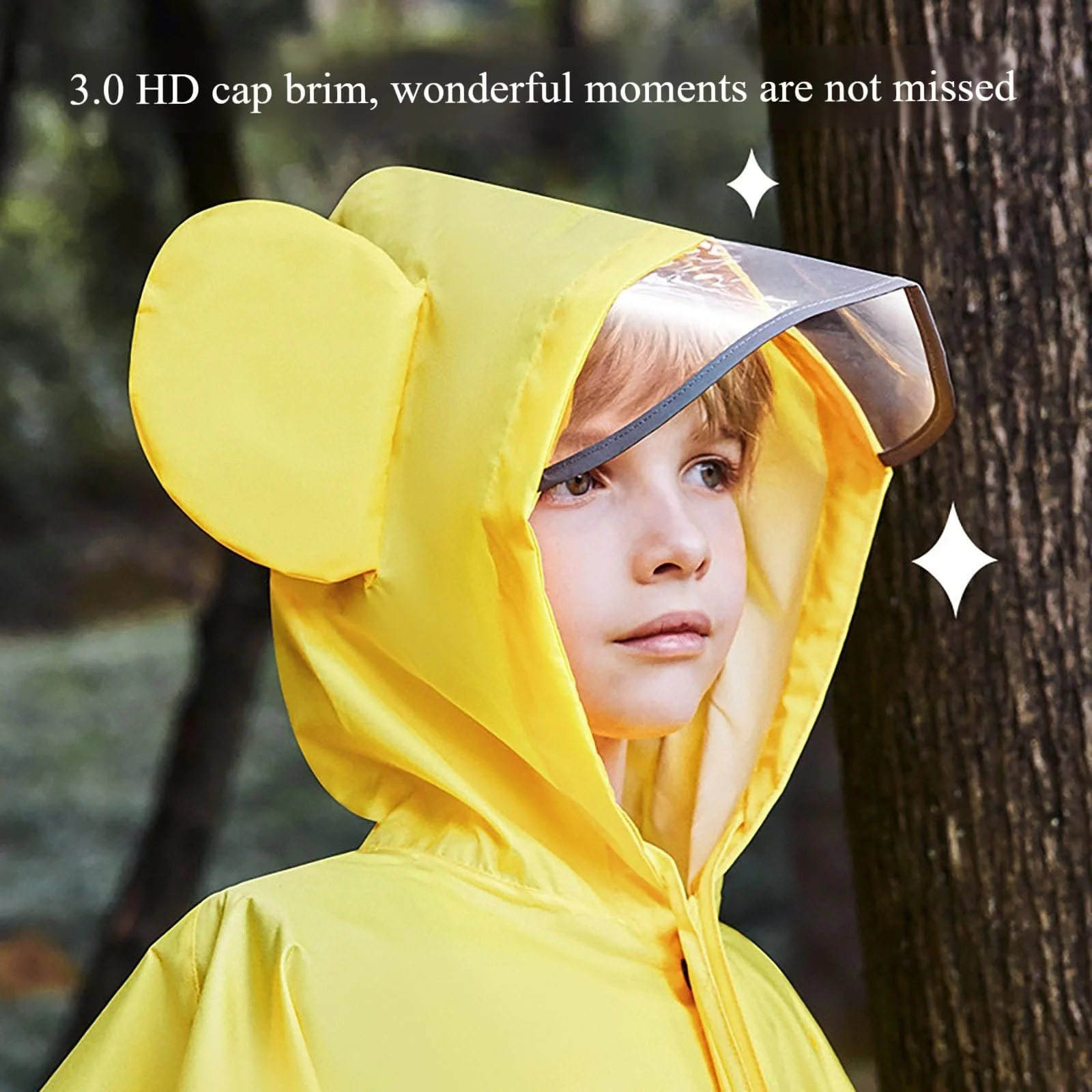 Дитячий дощовий пончо Багаторазовий, фото №4