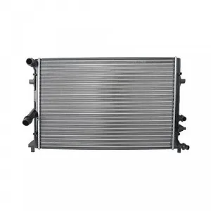 Радиатор охлаждения двигателя HELLA 8MK 366 301-691 для AUDI SEAT SKODA VW CUPRA synthetic.ua - Фото 1