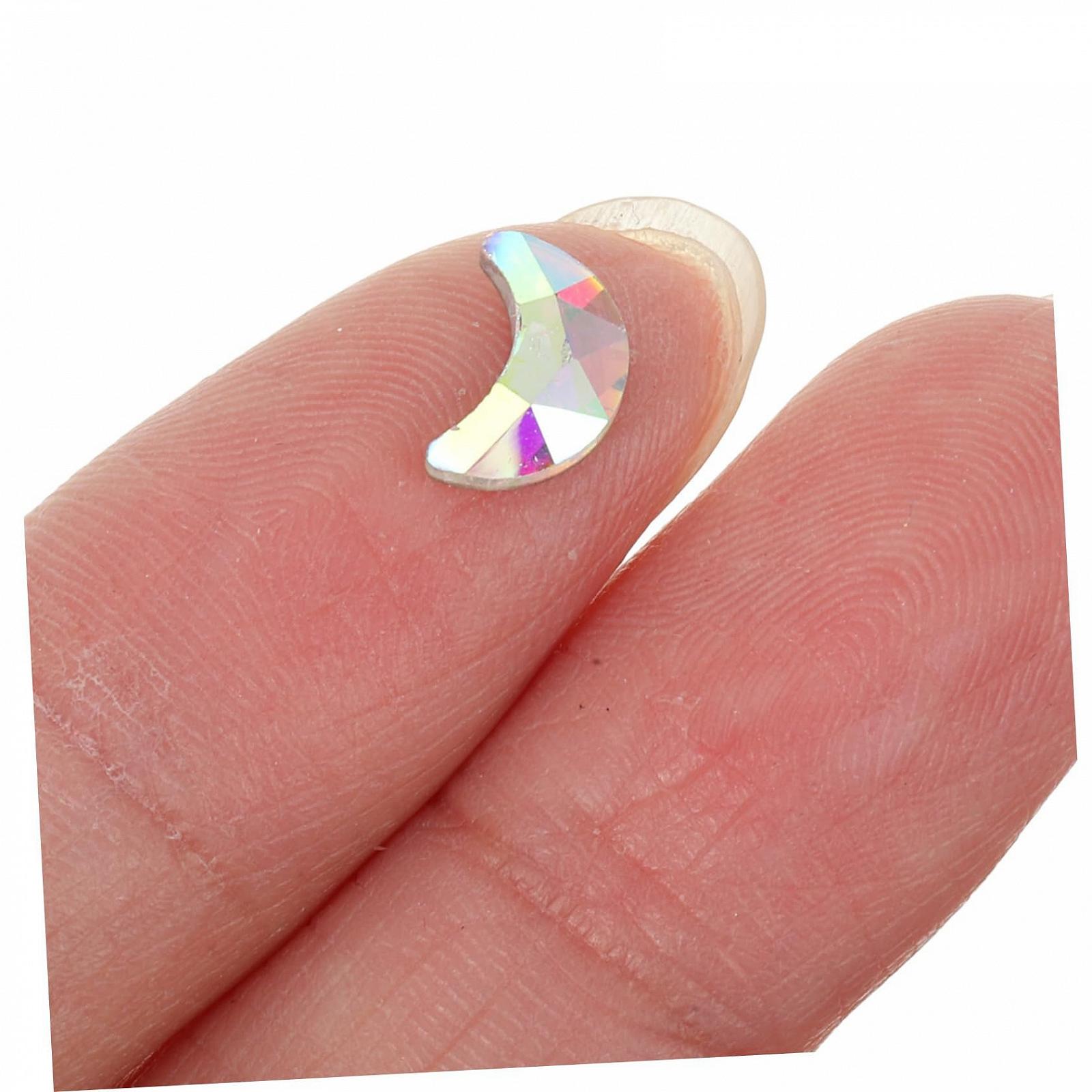 Стразы для ногтей COHEALI, 1 коробка, украшения для ногтей, стеклянные плоские стразы, аксессуары, бриллианты для ногтей, фото №5