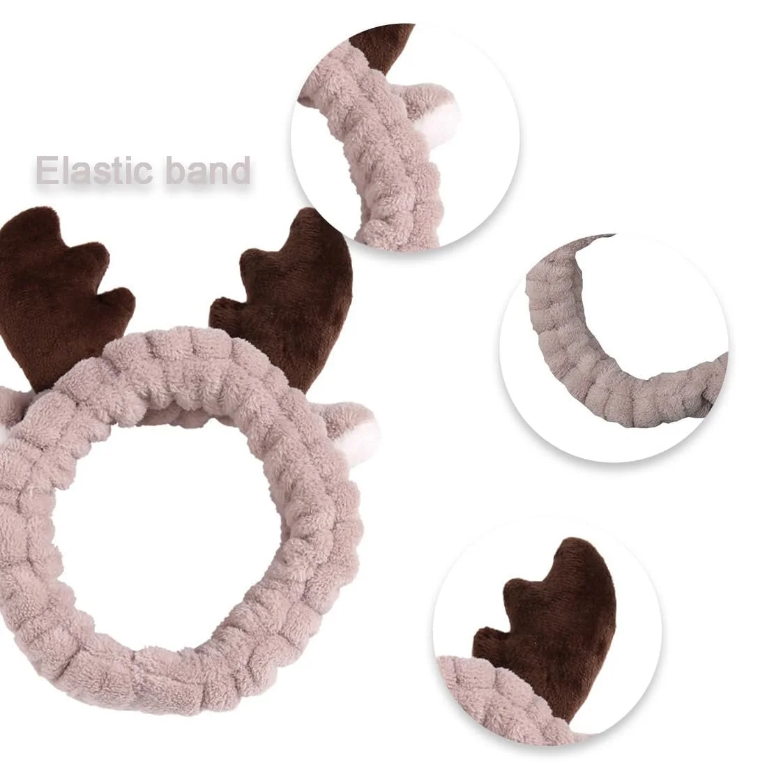 Набір з 5 пов'язок для волосся для макіяжу, фото №2