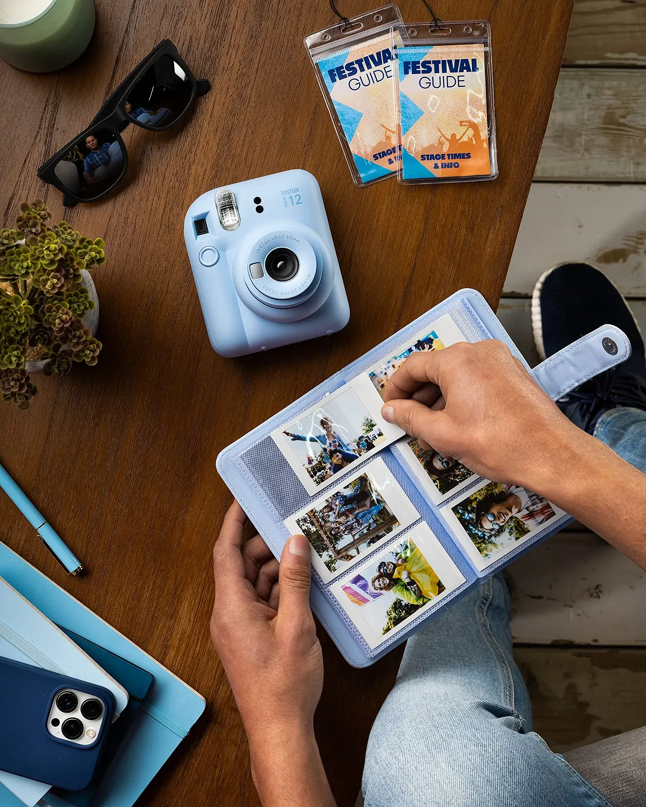 Альбом INSTAX Mini Блакитний пастельний, фото №4