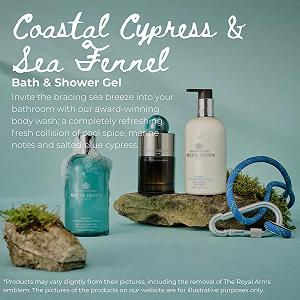 Гель для душа Molton Brown Coastal Cypress & Sea Fennel 300 мл цена на synthetic.ua - Фото 1 Гель для душа Molton Brown Coastal Cypress & Sea Fennel 300 мл synthetic.ua - Фото 1