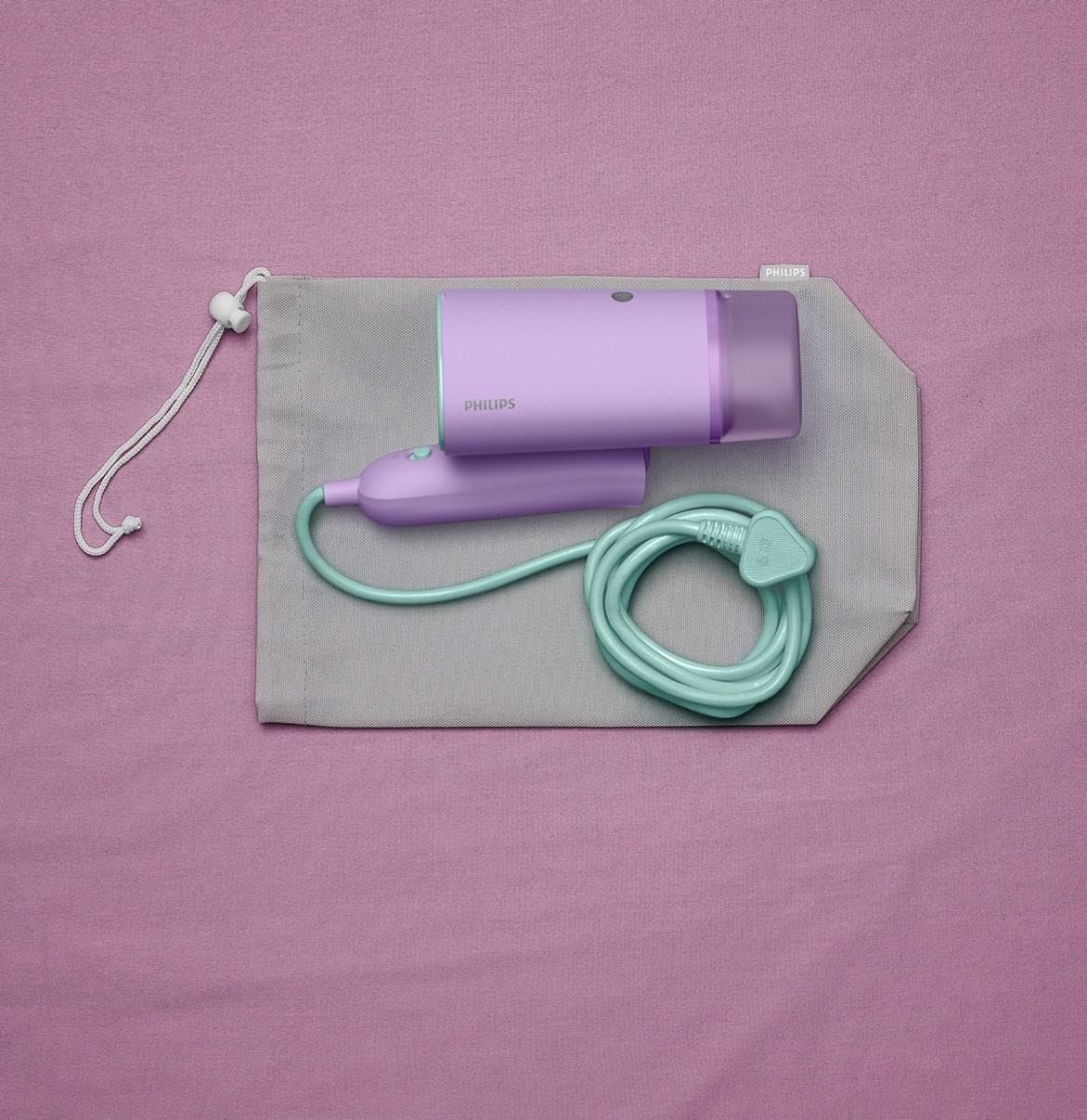Вертикальний відпарювач Philips 3000 Series STH3010/30 1000 Вт 100 мл 20 г/хв компактний складаний Фіолетовий, фото №8