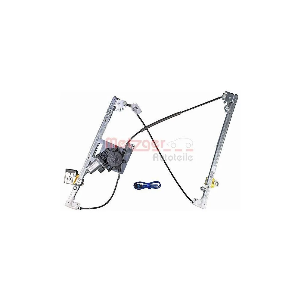 Склопідйомник METZGER 2160558 Оригінальна запчастина PEUGEOT передній правий, фото №1