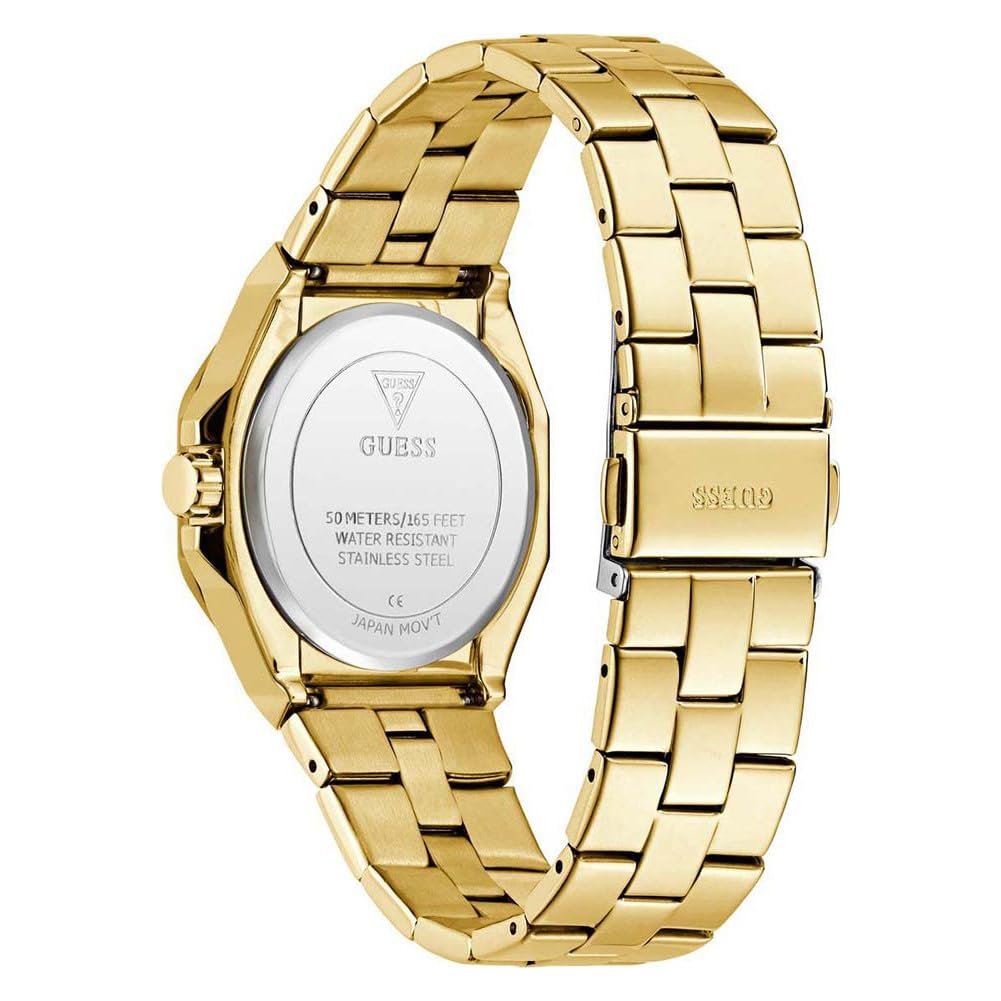 Женские часы GUESS Empress GW0873L2 Нержавеющая сталь Золотой, Зеленый, Современный, фото №4