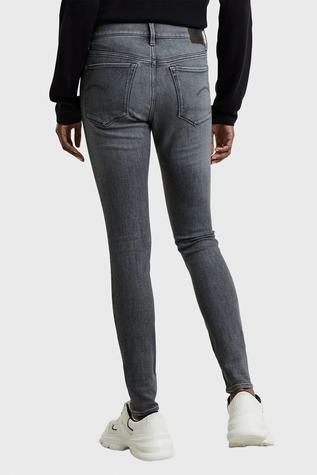 Женские джинсовые джинсы G-STAR RAW - 3301 Skinny Wmn Серый - 27, фото №3 Женские джинсовые джинсы G-STAR RAW - 3301 Skinny Wmn Серый - 27, фото №3