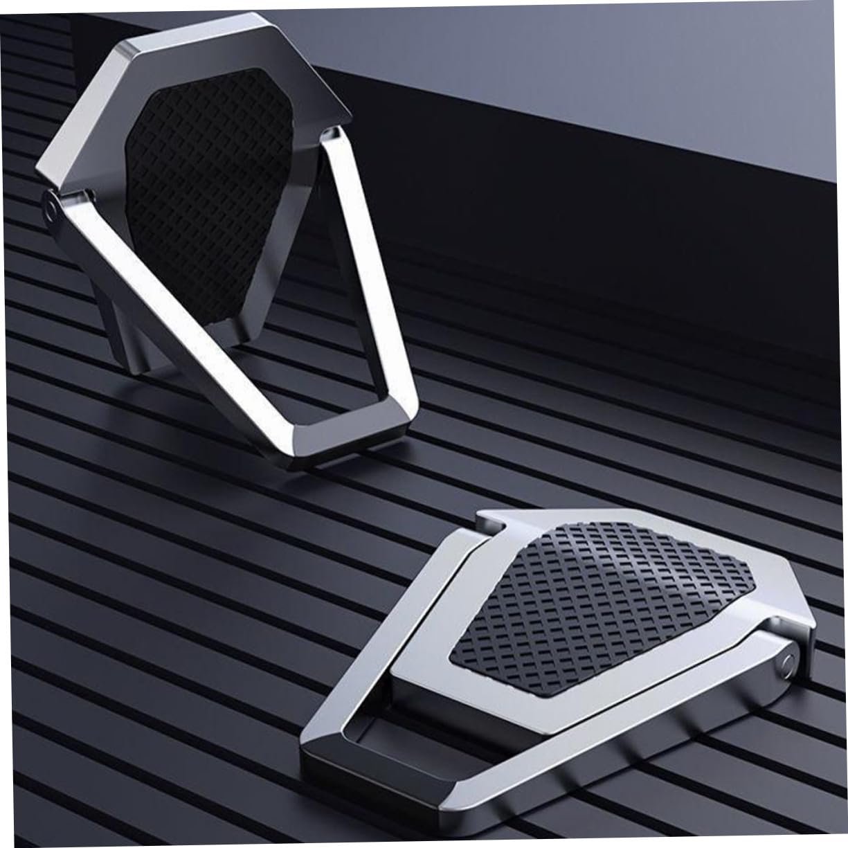 Маленька Підставка для Ноутбука 4 шт. Самоклеюча з Цинкового Сплаву, Маленька Портативна, фото №6