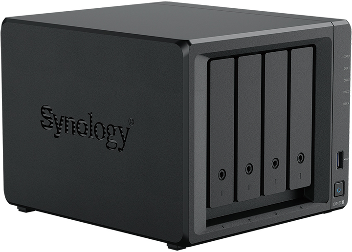 Мережеве сховище Synology DS423+ 4x 3.5" Black , фото №2