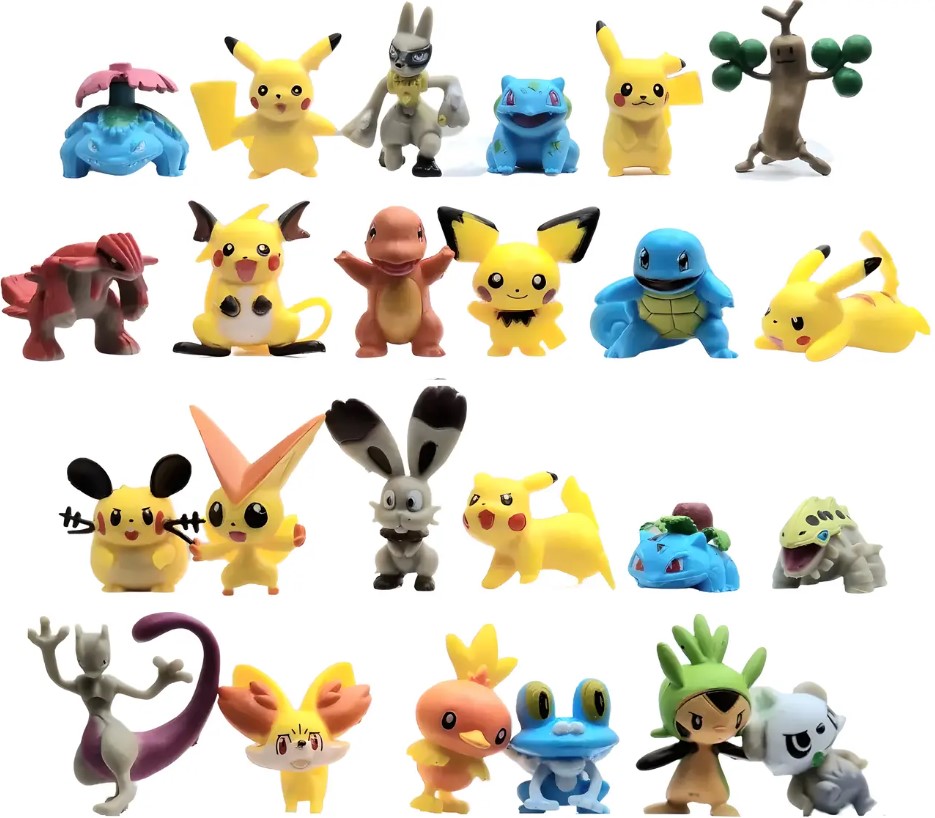 Набір міні-фігурок Покемон Pokemon іграшки 24в1, 3-4 см, фото №1 Набір міні-фігурок Покемон Pokemon іграшки 24в1, 3-4 см, фото №1