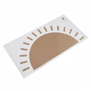 Наклейка на стіну Ciieeo Boho Sun PVC Коричнева - Фото 1