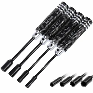 Набір шестигранних викруток для RC-моделей 4 шт. 4.0 мм 5.5 мм 7.0 мм 8.0 мм - Фото 1