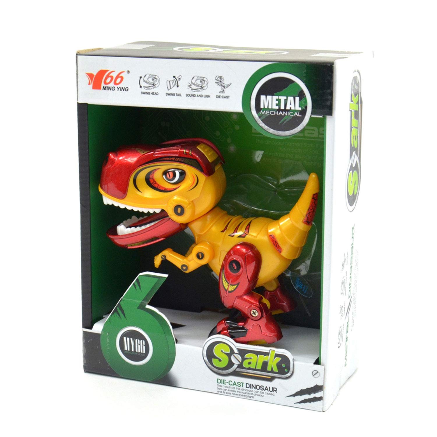 Фигурка Kögler Робот Dino, 12.5 x 6.5 x 11 см, в ассортименте по цветам, фото №5