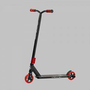 Самокат трикутний Best Scooter LineRunner 50х10 см Black with Red 129760 synthetic.ua - Фото 1