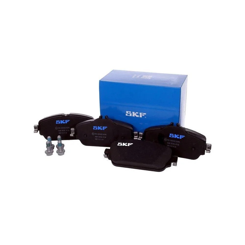 Комплект тормозных колодок, дисковый тормоз SKF VKBP 80196 для MERCEDES-BENZ, передний мост, фото №1 Комплект тормозных колодок, дисковый тормоз SKF VKBP 80196 для MERCEDES-BENZ, передний мост, фото №1