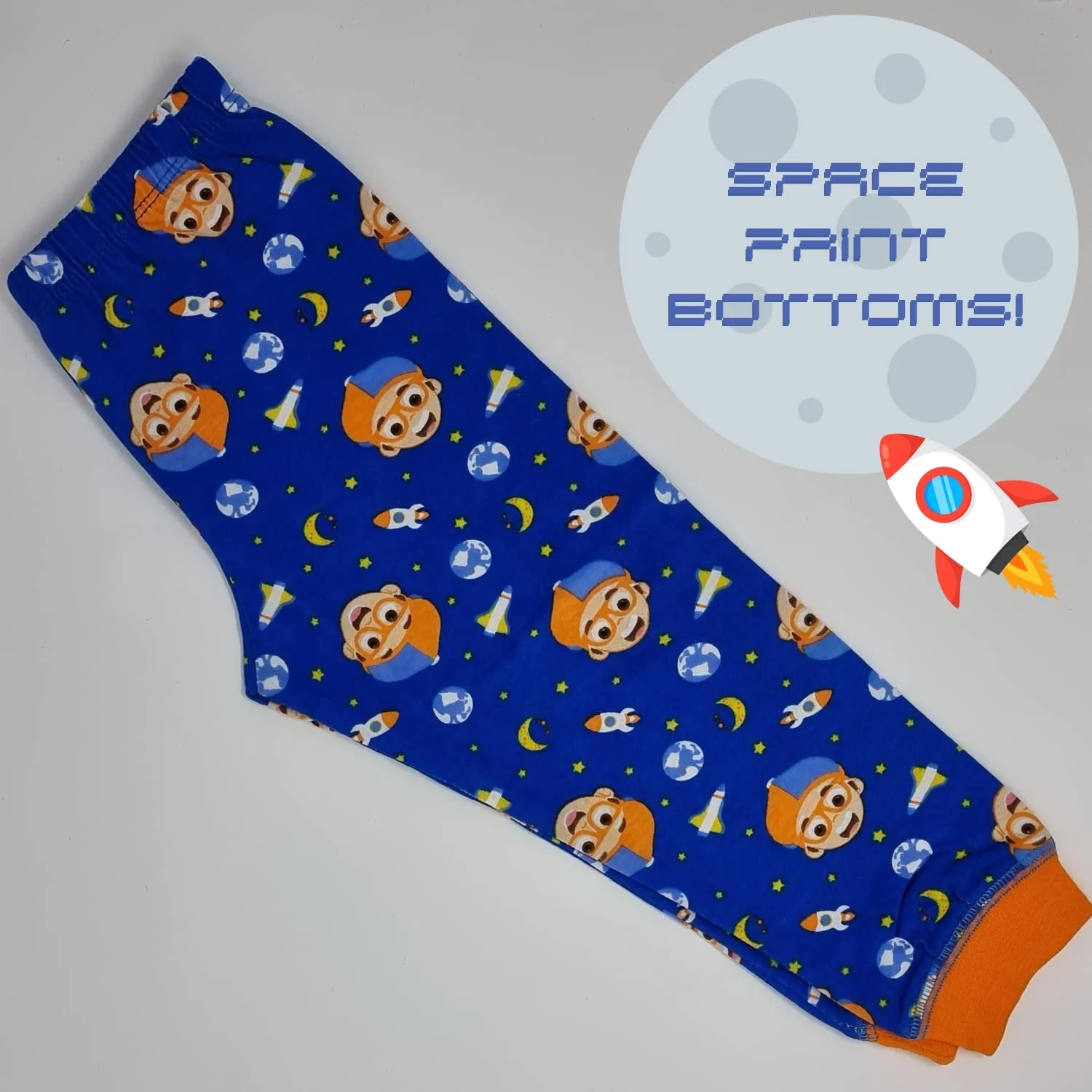 Пижама Blippi Космос и планеты, фото №4 Пижама Blippi Космос и планеты, фото №4