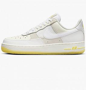 Кроссовки Nike Air Force 1 Low '07 UV Reactive Patchwork White Multicolor Yellow (W) размера 40 - Фото 1