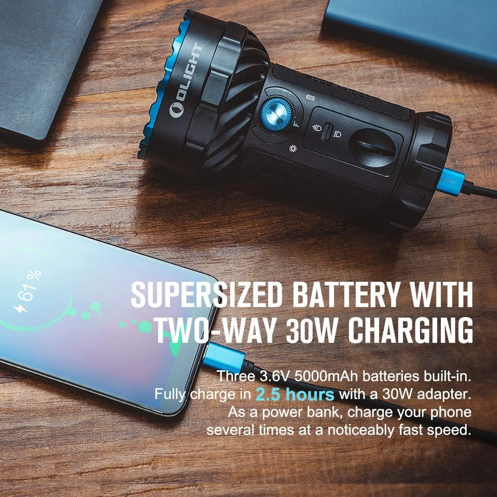 Ліхтар Olight X7R 2 Marauder LED 12000 люмен, фото №10