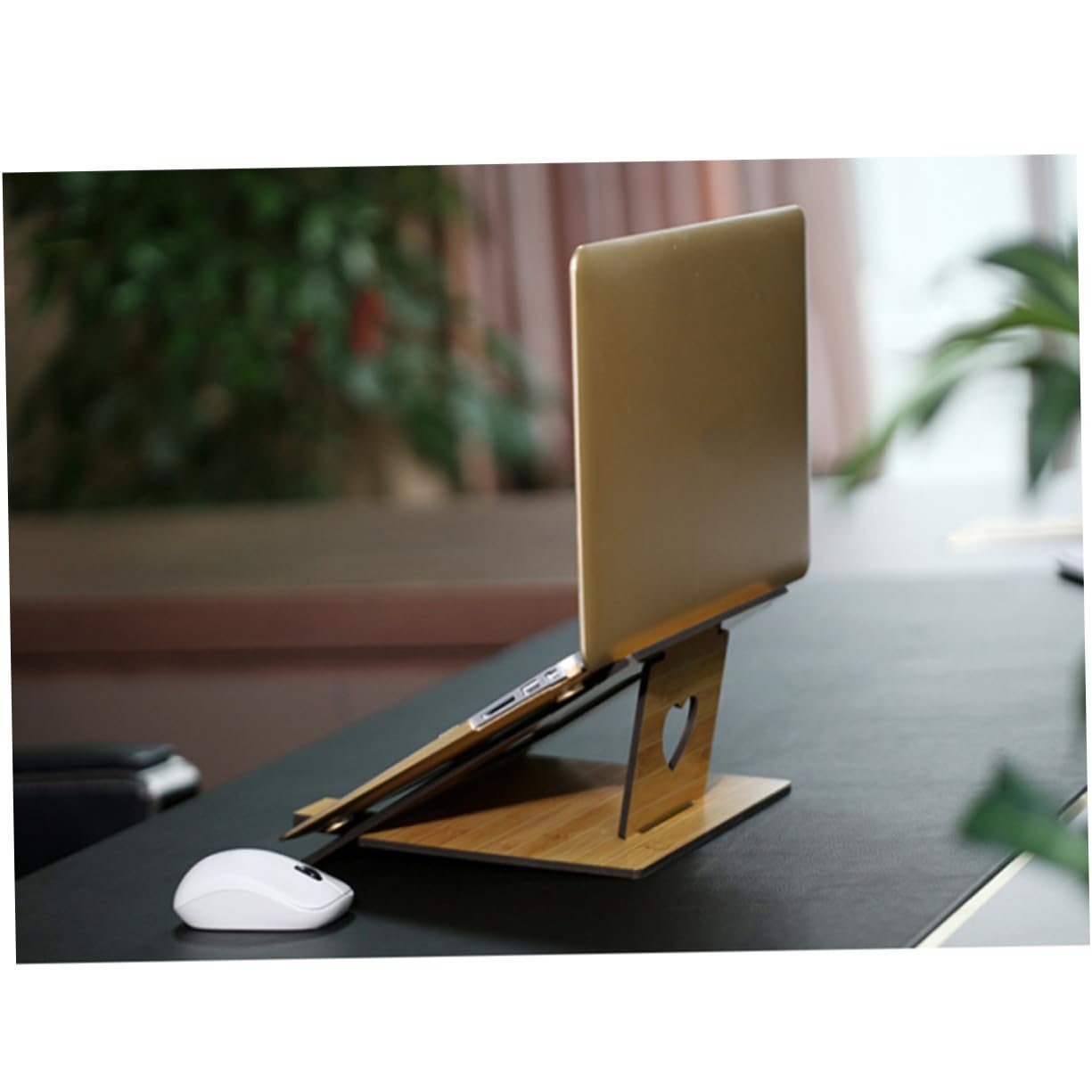 Підставка для ноутбука Деревʼяна Портативна Компактна для дому офісу спальні, фото №2 Підставка для ноутбука Деревʼяна Портативна Компактна для дому офісу спальні, фото №2