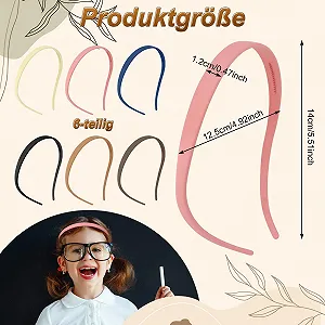 Набір обручів зигзаг 6 шт. synthetic.ua - Фото 1