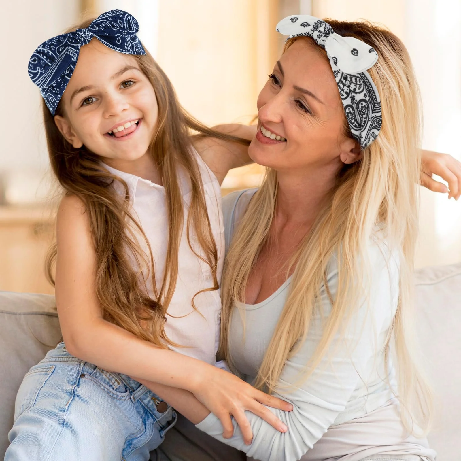 Пов'язка на голову з бантом JIEAYO, фото №5